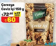 ÇEREZYA CEVİZ İÇİ 150 G